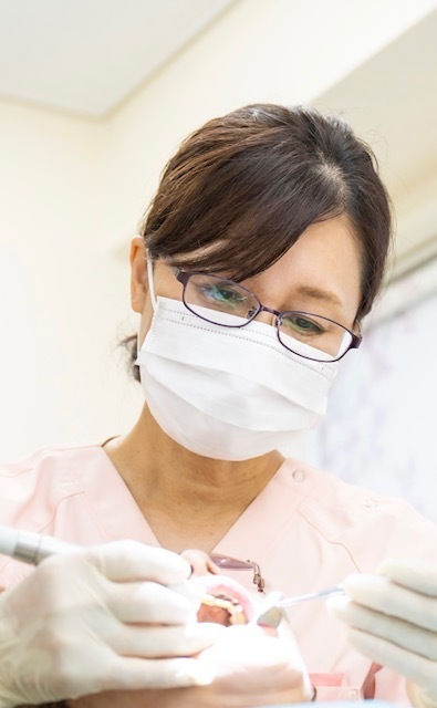 主任歯科衛生士　角田の写真